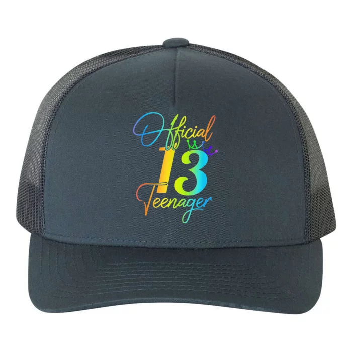 Office Teenager 13 Years Old 13th Birthday Gifts Yupoong Adult 5-Panel Trucker Hat