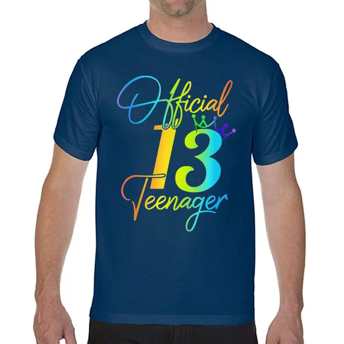 Office Teenager 13 Years Old 13th Birthday Gifts Comfort Colors T-Shirt