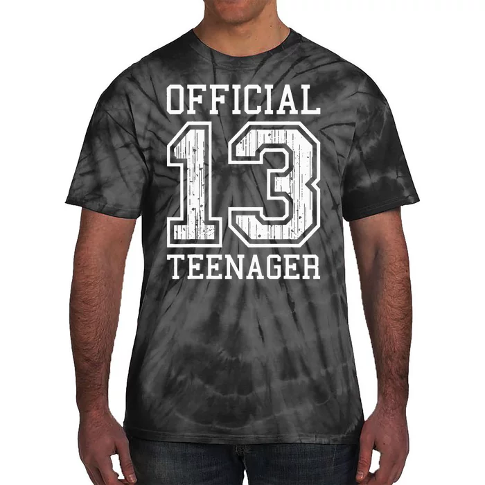 O.fficial Teenager 13th Birthday Gift Tie-Dye T-Shirt