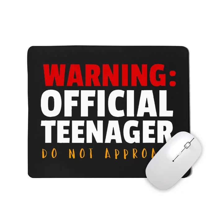 O.fficial Teenager 13th Birthday Celebration Mousepad