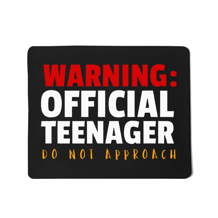 O.fficial Teenager 13th Birthday Celebration Mousepad