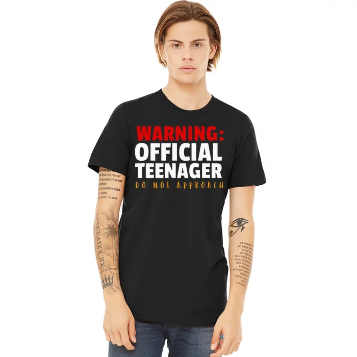 O.fficial Teenager 13th Birthday Celebration Premium T-Shirt