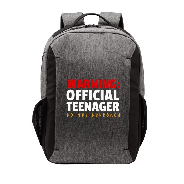 O.fficial Teenager 13th Birthday Celebration Vector Backpack