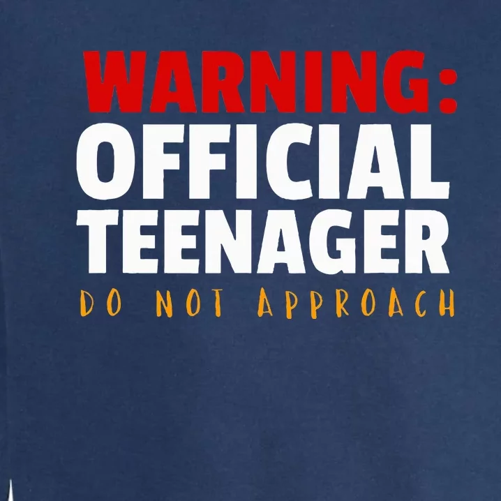 O.fficial Teenager 13th Birthday Celebration Garment-Dyed Sweatshirt