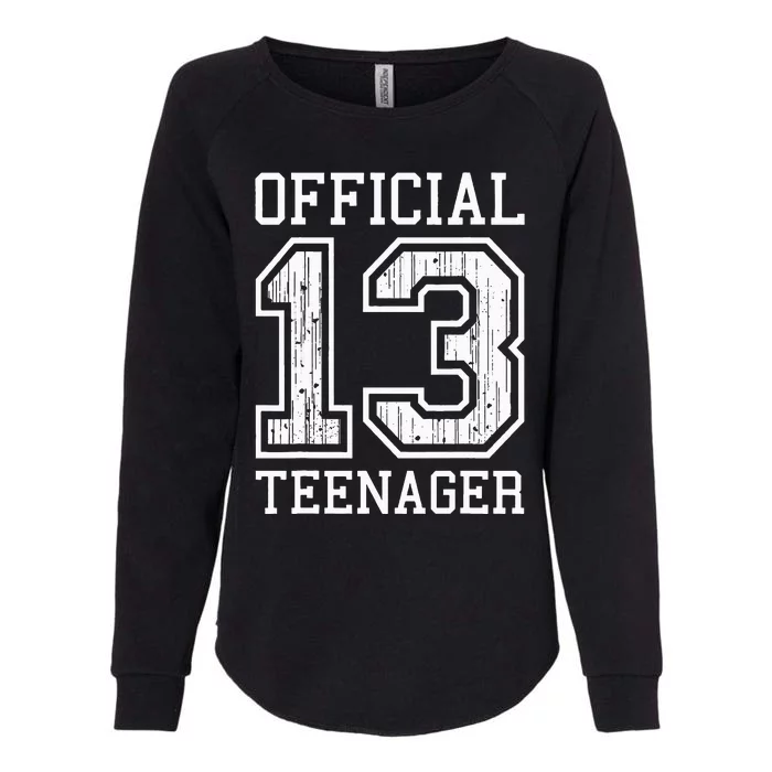 O.fficial Teenager 13th Birthday Gift Womens California Wash Sweatshirt