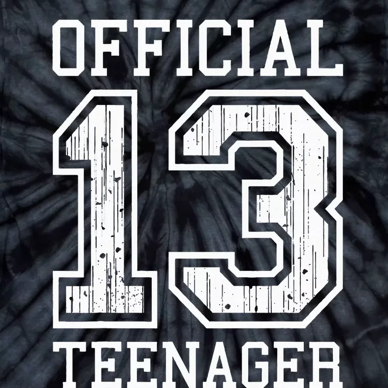 O.fficial Teenager 13th Birthday Gift Tie-Dye T-Shirt