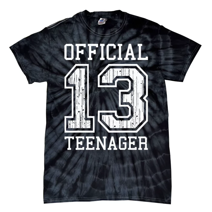 O.fficial Teenager 13th Birthday Gift Tie-Dye T-Shirt