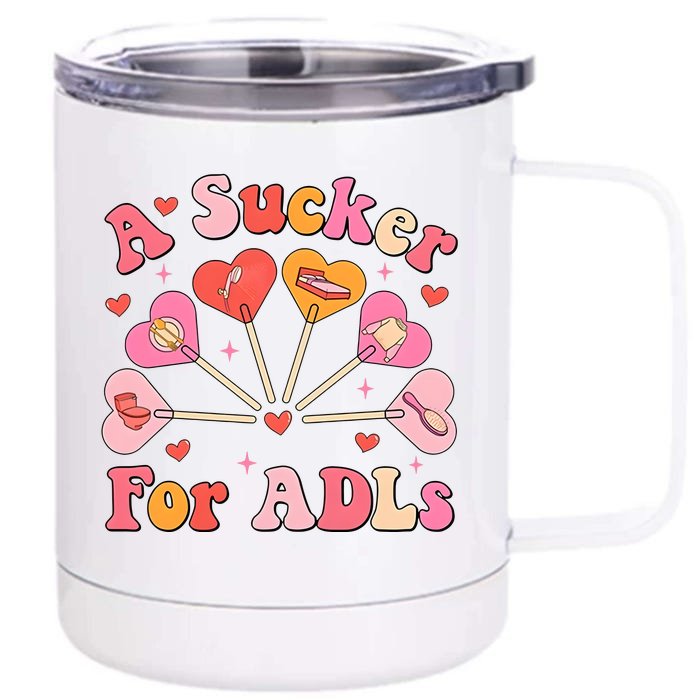 Occupational Therapy A Sucker For Adls 12 oz Stainless Steel Tumbler Cup