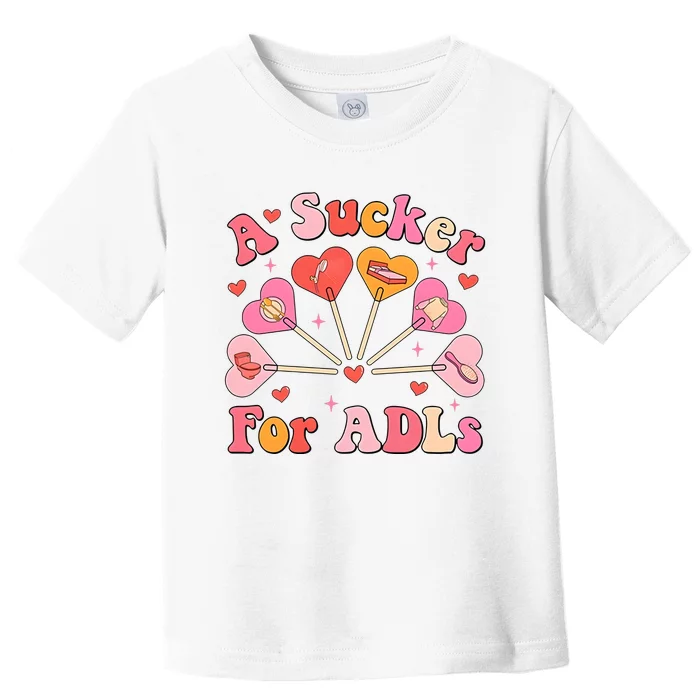 Occupational Therapy A Sucker For Adls Toddler T-Shirt