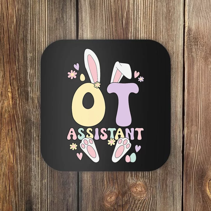 Occupational Therapist Assistant Easter Bunny Ota Easter Day Coaster