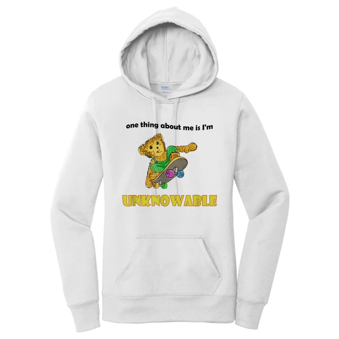 One Thing About Me Is I Am Unknowable Women's Pullover Hoodie