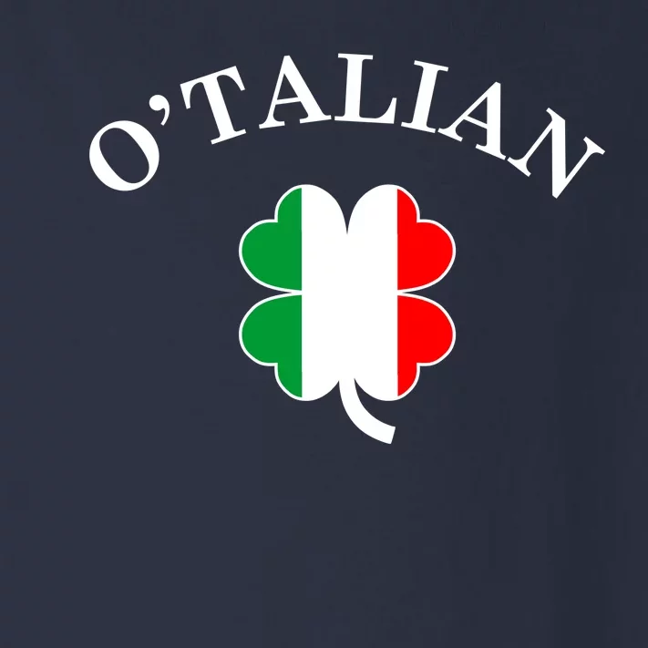 O'Talian Italian Irish Shamrock St. Patrick's Day Toddler Long Sleeve Shirt