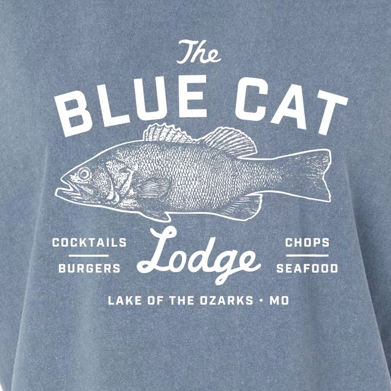 Ozark The Blue Cat Lodge Missouri Garment-Dyed Women's Muscle Tee