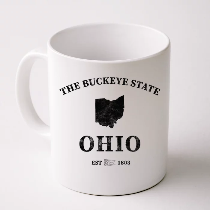 Ohio The Buckeye State Gift Front & Back Coffee Mug