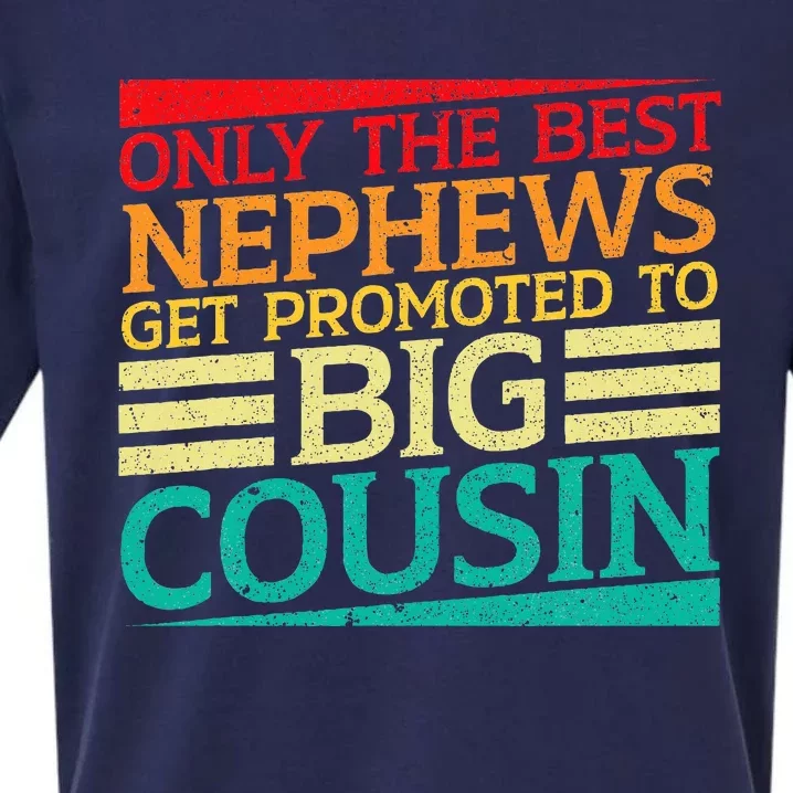 Only The Best Nephews Get Promoted To Big Cousin Future Sueded Cloud Jersey T-Shirt