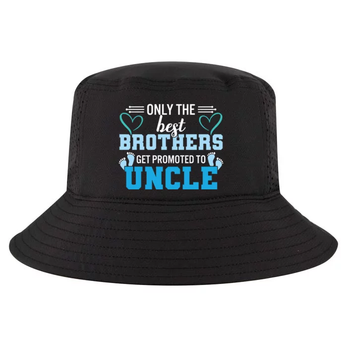 Only The Best Brothers Get Promoted To Uncle Cool Comfort Performance Bucket Hat