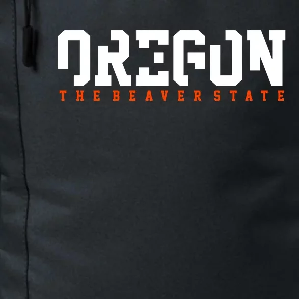 Oregon The Beaver State Cool Logo Daily Commute Backpack