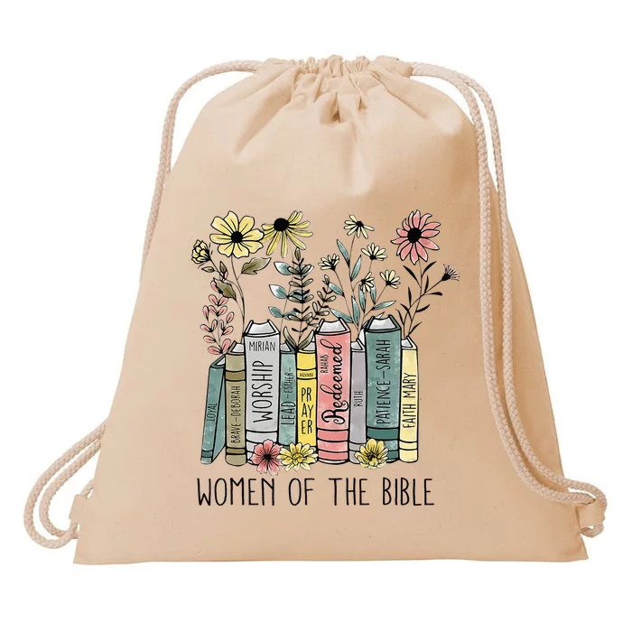 of The Bible Christian Faith Based Christian Jesus Drawstring Bag