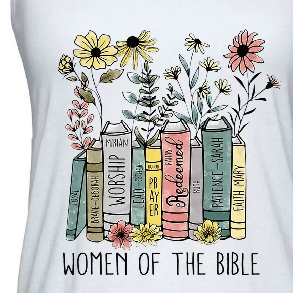 of The Bible Christian Faith Based Christian Jesus Ladies Essential Flowy Tank