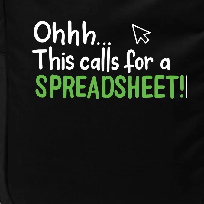 Ohhh This Calls For A Spreadsheet Impact Tech Backpack