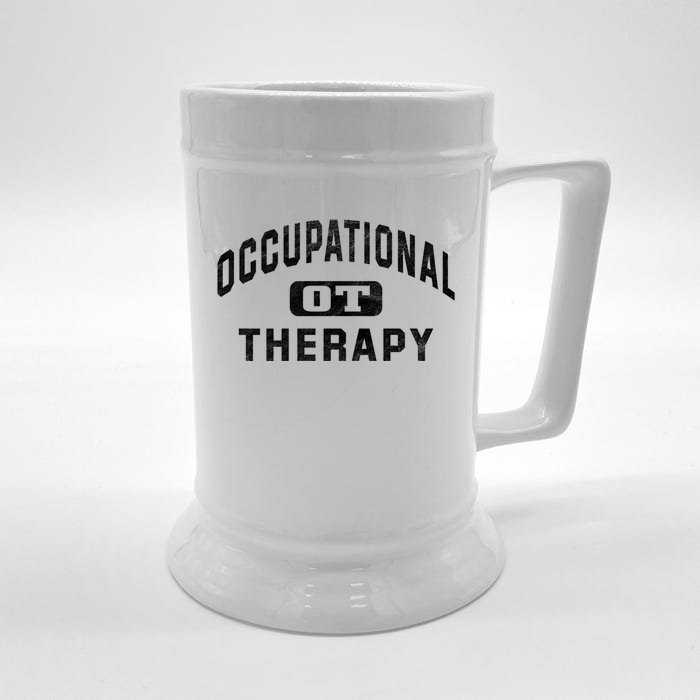 Occupational Therapist Cool Gift For Occupational Therapy Month Front & Back Beer Stein