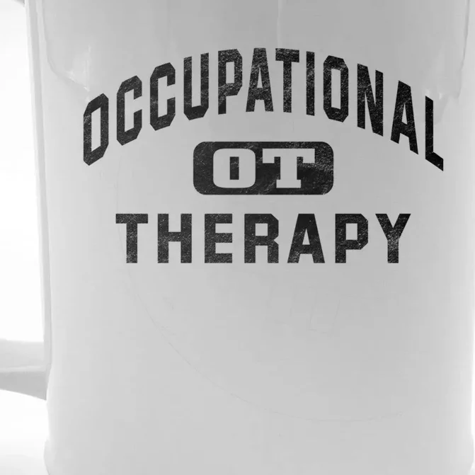 Occupational Therapist Cool Gift For Occupational Therapy Month Front & Back Beer Stein