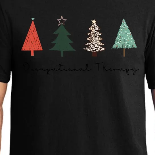 Occupational Therapy Christmas Tree Ot Therapist For Wo Pajama Set