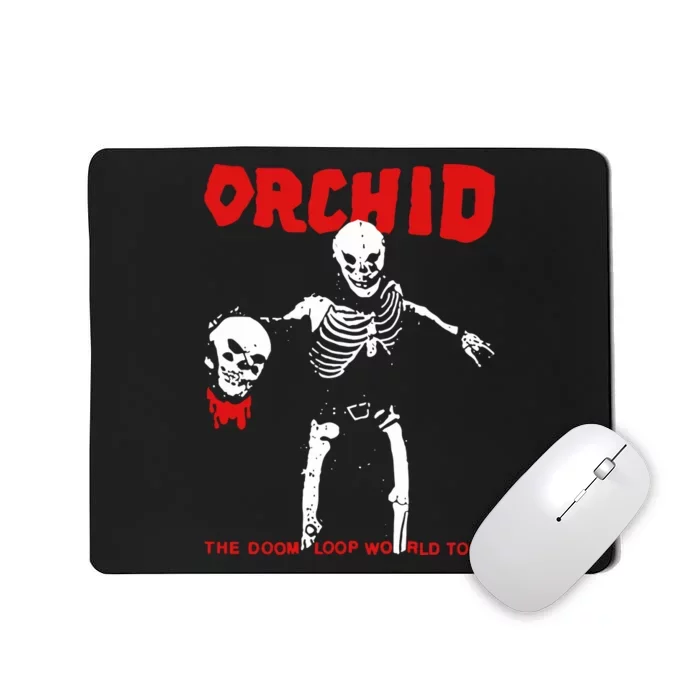 Orchid The Doom Loop World Mousepad