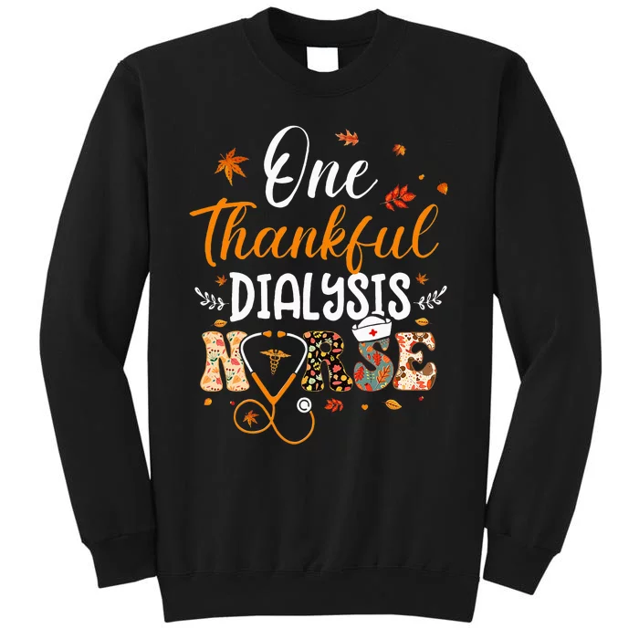 One Thankful Dialysis Nurse Thanksgiving Day Sweatshirt