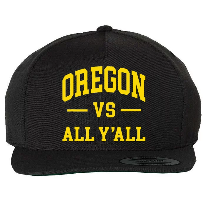 Oregon Throwback Design Classic Wool Snapback Cap