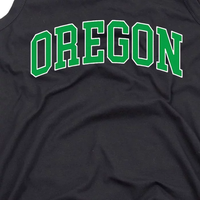 Oregon Throwback Design Classic Tank Top