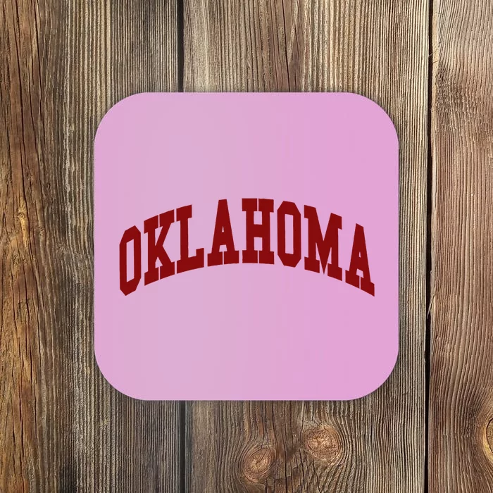 Oklahoma Throwback Design Classic Coaster