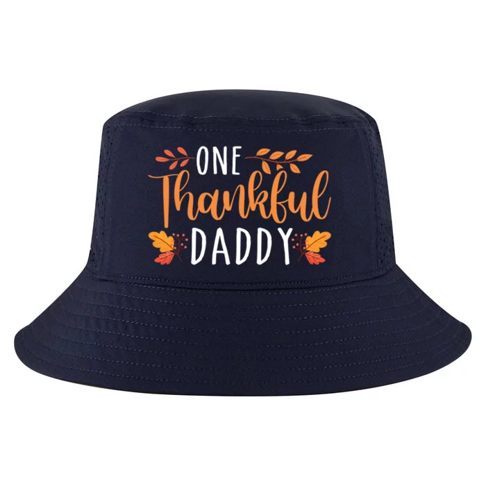 One Thankful Daddy Thanksgiving Day Family Matching Funny Gift Cool Comfort Performance Bucket Hat