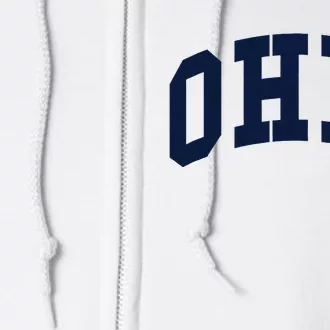 Ohio Throwback Design Classic Full Zip Hoodie