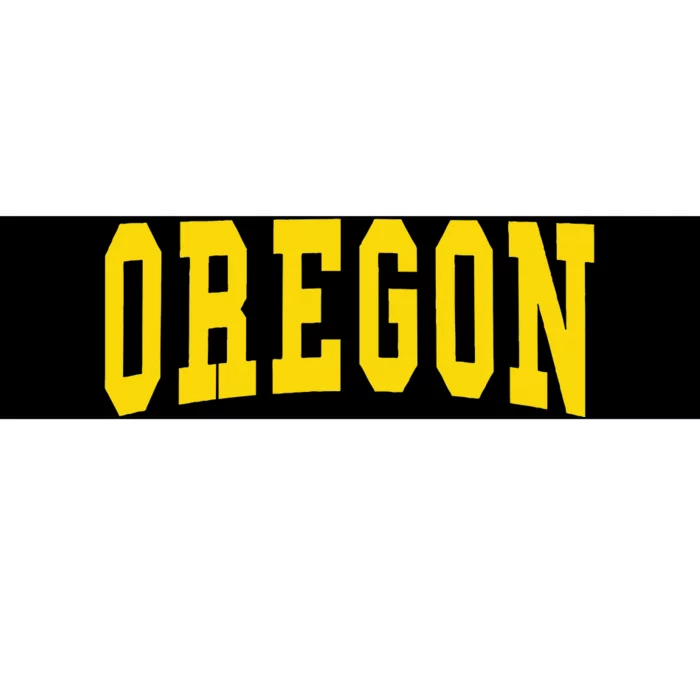 Oregon Throwback Design Classic Bumper Sticker