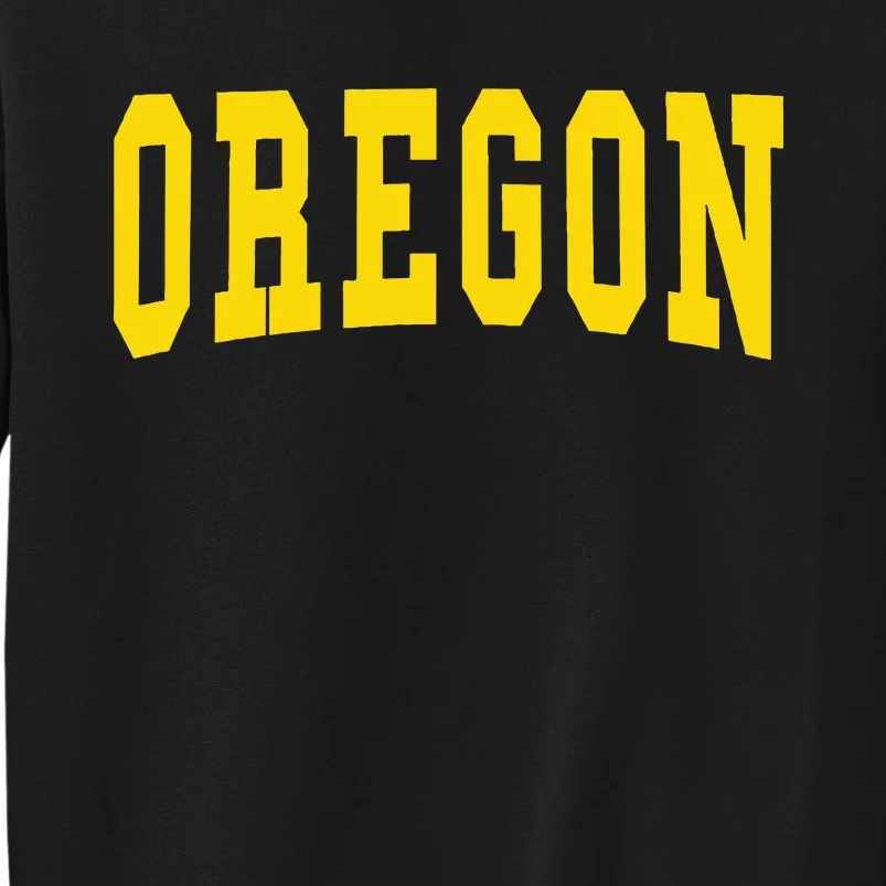 Oregon Throwback Design Classic Tall Sweatshirt