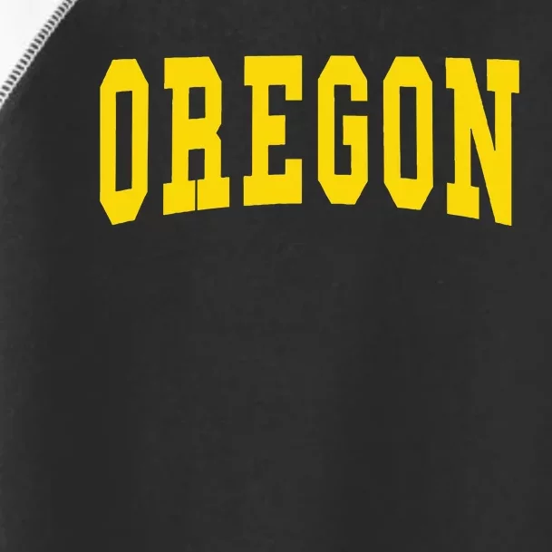 Oregon Throwback Design Classic Toddler Fine Jersey T-Shirt