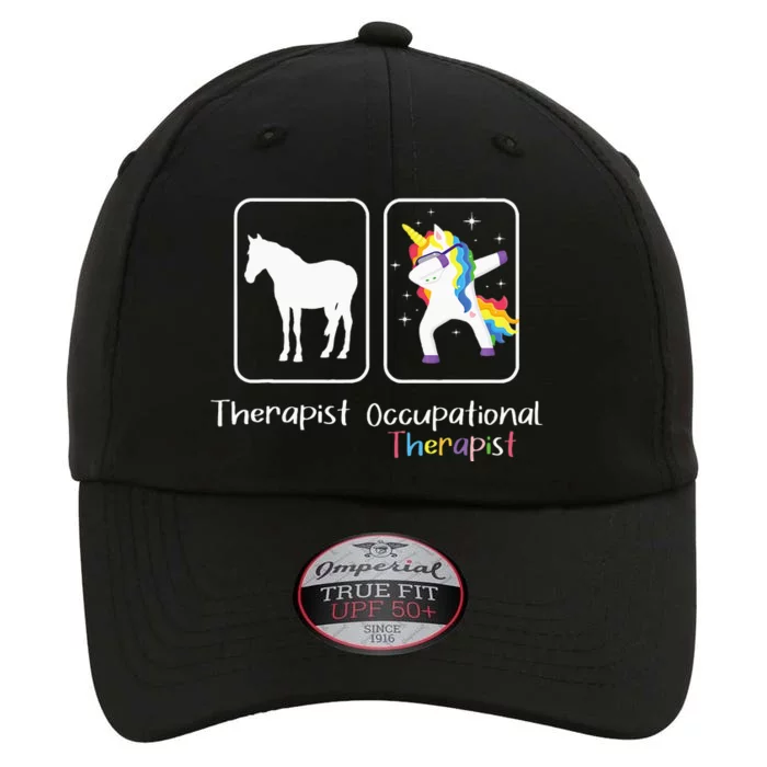 Occupational Therapist Dabbing Unicorn Healthcare Worker The Original Performance Cap