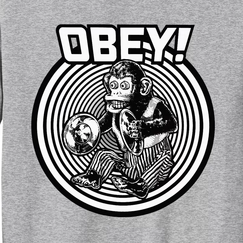 Obey The Evil Monkey Toy Tall Sweatshirt