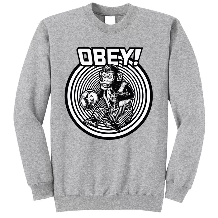 Obey The Evil Monkey Toy Tall Sweatshirt