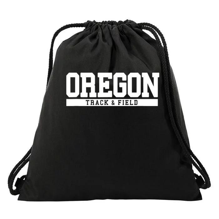 Oregon Track Field Drawstring Bag