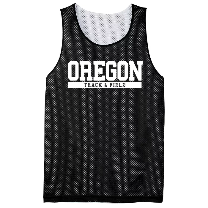 Oregon Track Field Mesh Reversible Basketball Jersey Tank