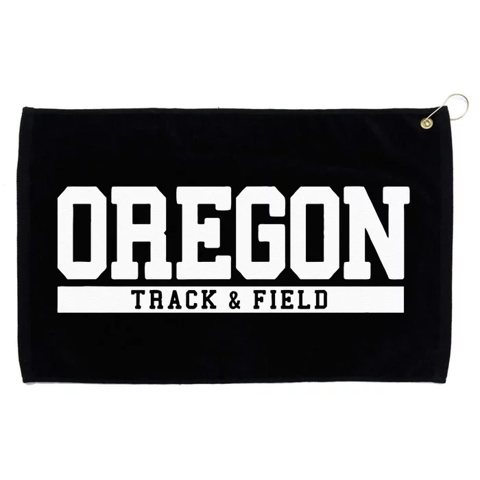 Oregon Track & Field Grommeted Golf Towel