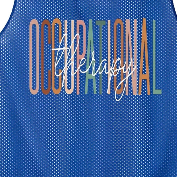 Occupational Therapy For Ot Therapists Ot Therapist Student Cool Gift Mesh Reversible Basketball Jersey Tank