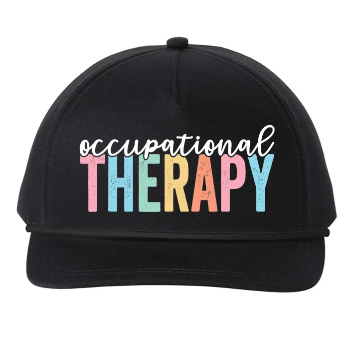 Occupational Therapy Funny OT Therapist Assistant Snapback Five-Panel Rope Hat