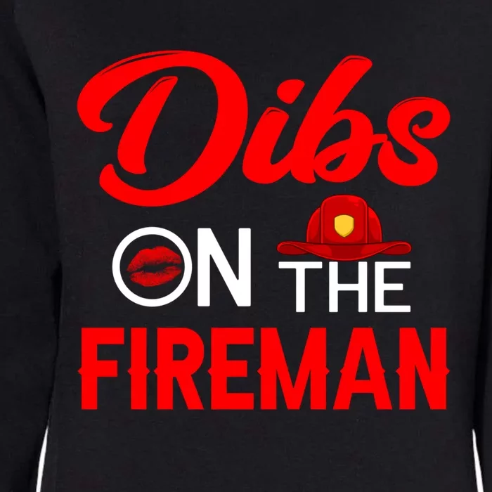 On The Fire Funny Firefighter Firefighting Graphic Gift Womens California Wash Sweatshirt