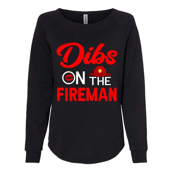 On The Fire Funny Firefighter Firefighting Graphic Gift Womens California Wash Sweatshirt