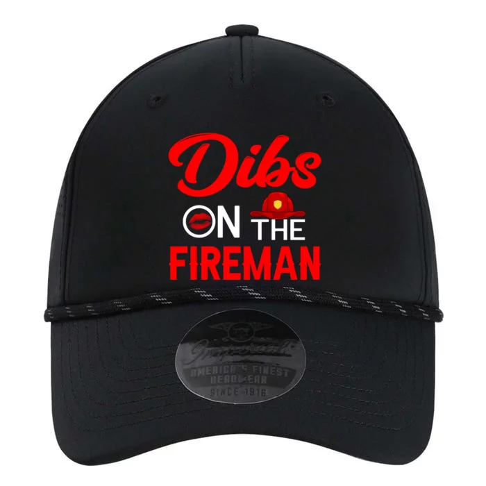 On The Fire Funny Firefighter Firefighting Graphic Gift Performance The Dyno Cap