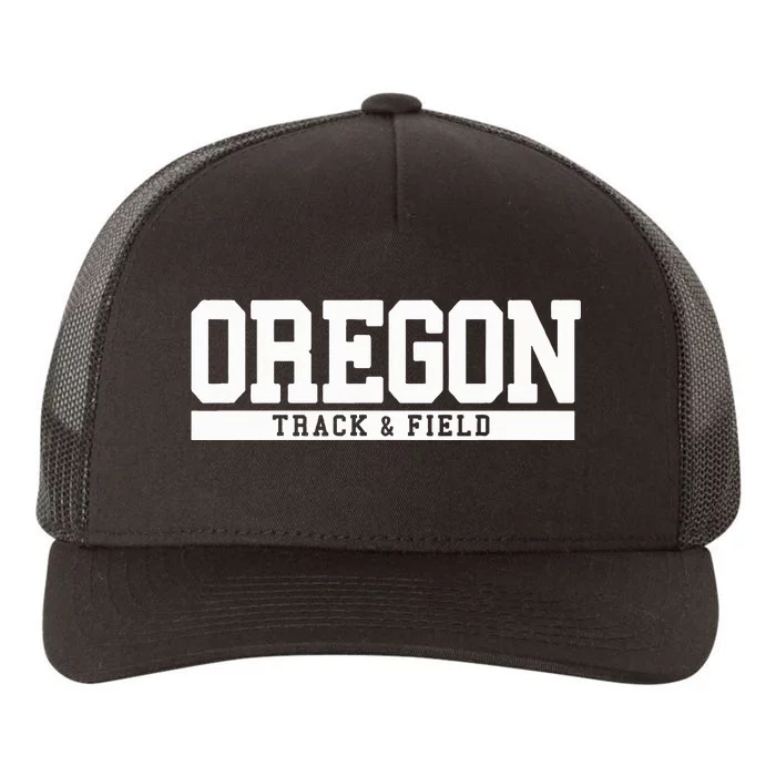 Oregon Track & Field Yupoong Adult 5-Panel Trucker Hat