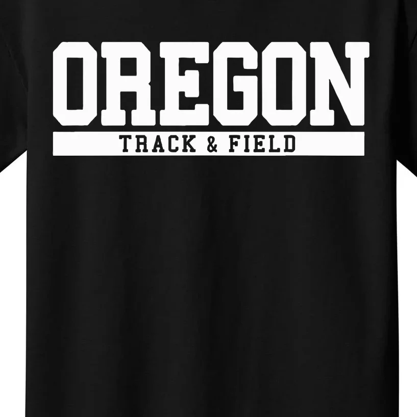 Oregon Track & Field Kids T-Shirt